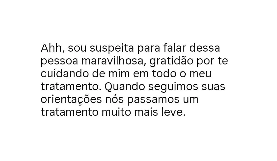 Depoimento de paciente 06