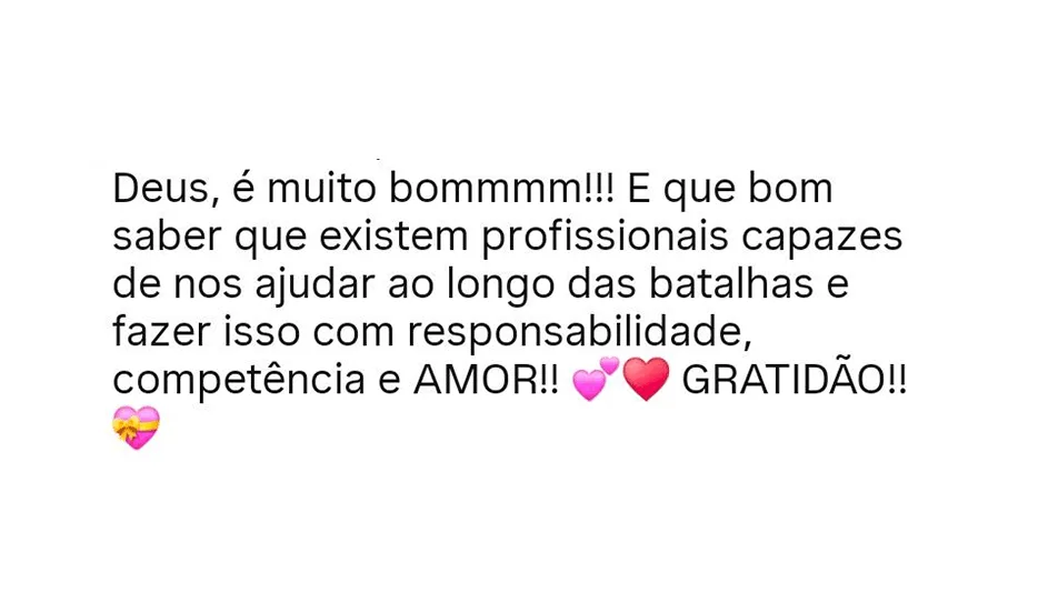 Depoimento de paciente 08