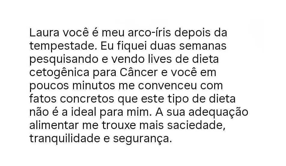Depoimento de paciente 11